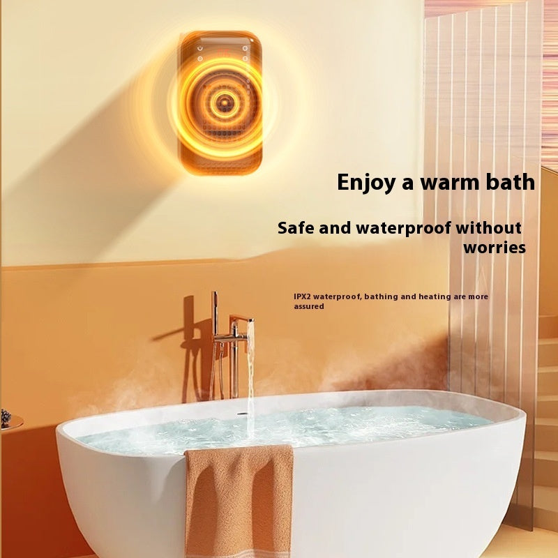 Mute Portable Wall-mounted Mini Fan Heater