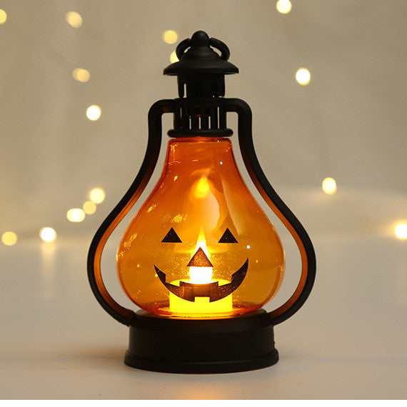 Halloween Decoration Led Electronic Candle Pumpkin-shaped Lights